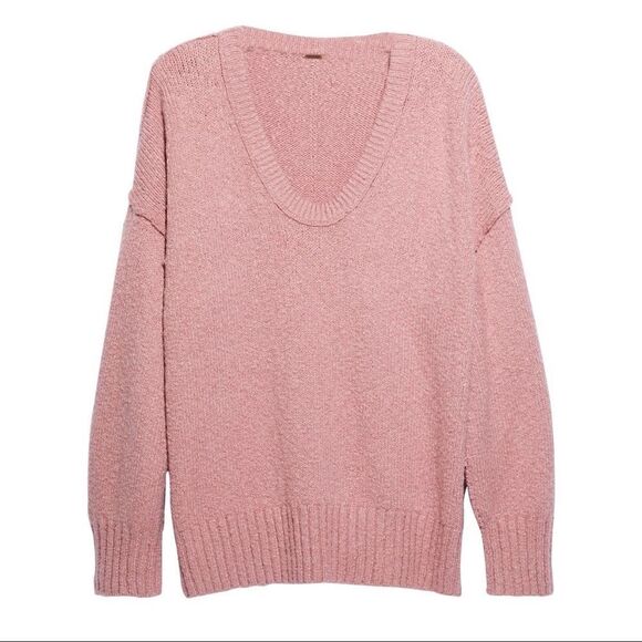 Free People | Brookside Sweater | Alpine Rose - Picture 5 of 9